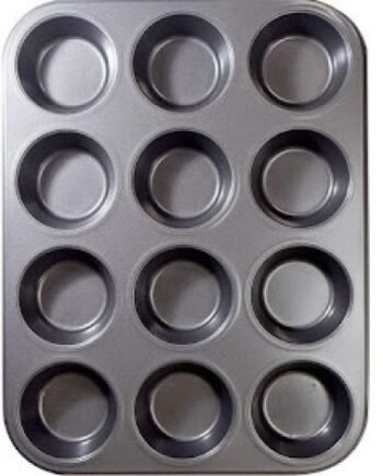 12 Cup Muffin Tray Cup Cake Pan Kitchenware