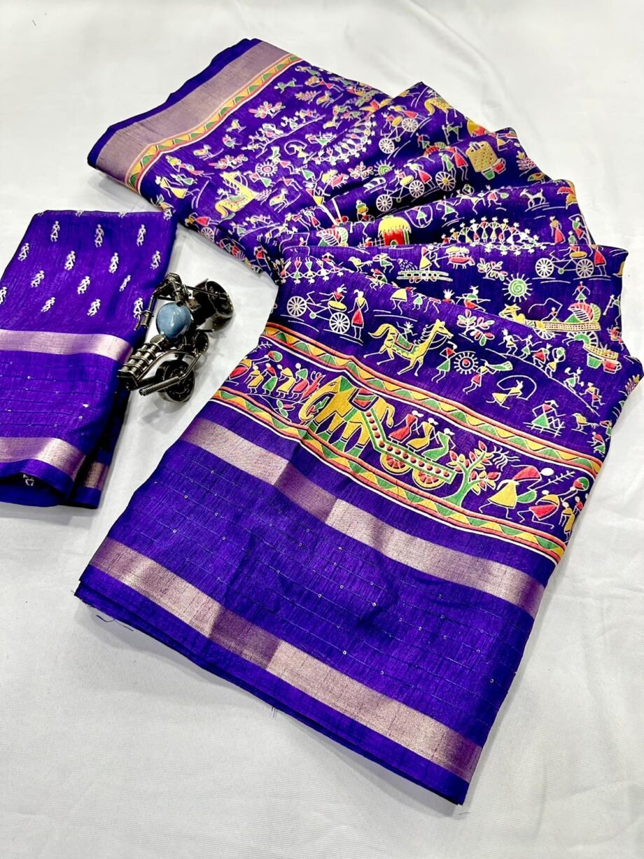 SOORPRIYA Womens New Latest Dola Silk