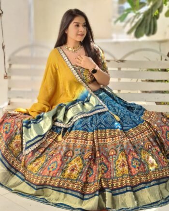 Kastbhanjan Collection Presenting You Most Trending Heavy Flair Lehenga Choli